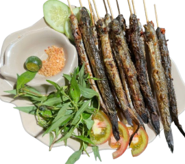 Cá kèo nướng muối ớt